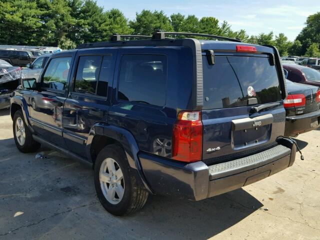 1J8HG48K36C179260 - 2006 JEEP COMMANDER BLUE photo 3