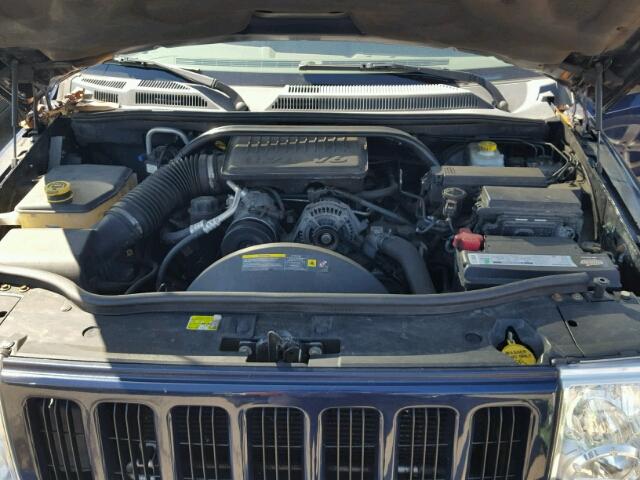 1J8HG48K36C179260 - 2006 JEEP COMMANDER BLUE photo 7