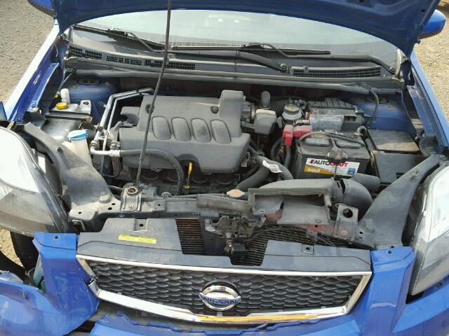 3N1AB6AP7BL690075 - 2011 NISSAN SENTRA 2.0 BLUE photo 7