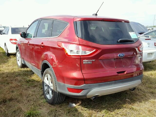 1FMCU0GX3EUC75314 - 2014 FORD ESCAPE RED photo 3