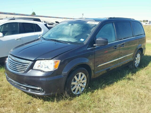 2C4RC1BG2DR743785 - 2013 CHRYSLER TOWN & COU GRAY photo 2