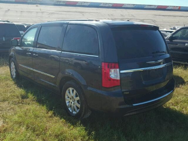 2C4RC1BG2DR743785 - 2013 CHRYSLER TOWN & COU GRAY photo 3