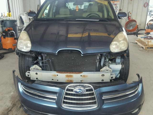 4S4WX83C564419176 - 2006 SUBARU B9 TRIBECA BLUE photo 9