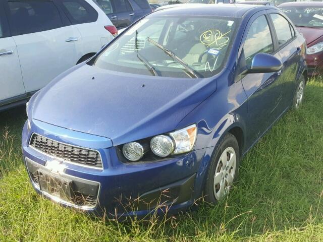 1G1JA5SH9E4193811 - 2014 CHEVROLET SONIC LS BLUE photo 2