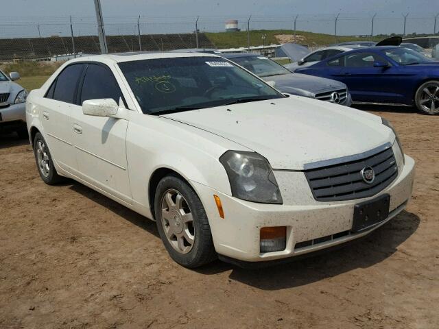 1G6DM57N230115534 - 2003 CADILLAC CTS WHITE photo 1