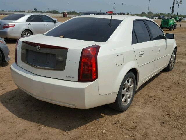 1G6DM57N230115534 - 2003 CADILLAC CTS WHITE photo 4