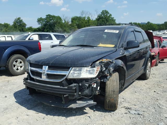 3D4GH57V39T134753 - 2009 DODGE JOURNEY SX BLACK photo 2