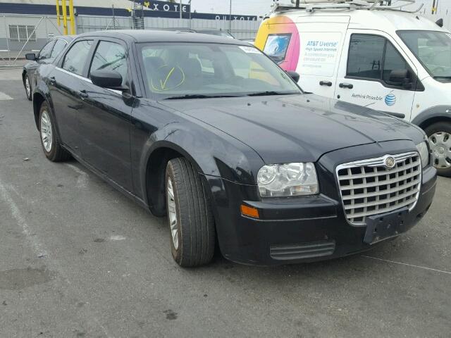 2C3KA43R27H803278 - 2007 CHRYSLER 300 BLACK photo 1