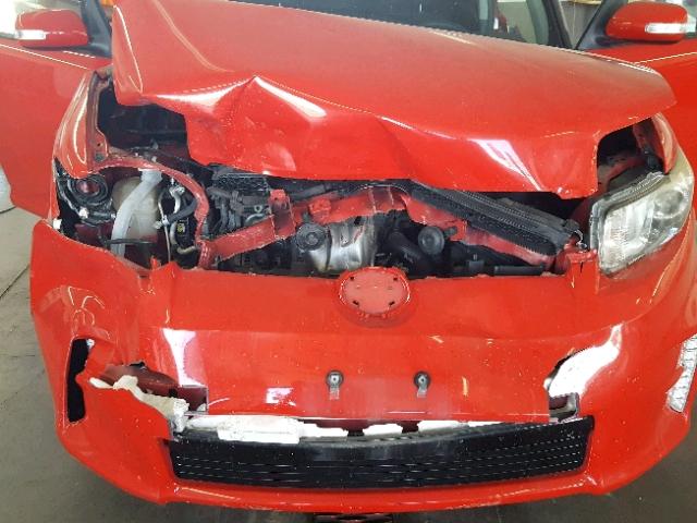 JTLZE4FE9DJ037104 - 2013 TOYOTA SCION XB 红色 照片 7