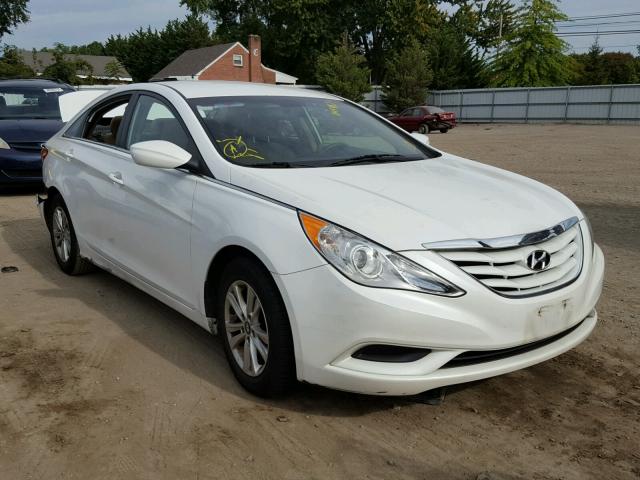 5NPEB4AC6CH338803 - 2012 HYUNDAI SONATA GLS WHITE photo 1