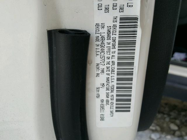 1J4RH4GK4AC157717 - 2010 JEEP COMMANDER Ağ foto 10