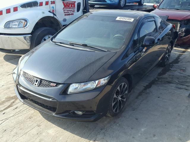 2HGFG4A5XDH703048 - 2013 HONDA CIVIC SI BLACK photo 2