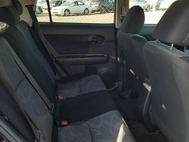 JTLZE4FEXB1132753 - 2011 TOYOTA SCION XB Schwarz Foto 6