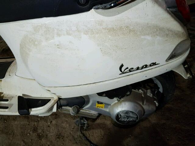 ZAPM688F9D5003414 - 2013 VESPA LX 150IE WHITE photo 7