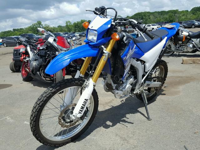 JYADG21E3HA009568 - 2017 YAMAHA WR250 R BLUE photo 2