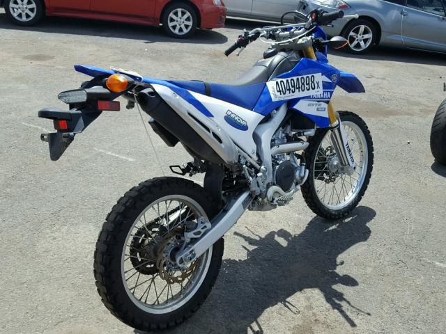 JYADG21E3HA009568 - 2017 YAMAHA WR250 R BLUE photo 4