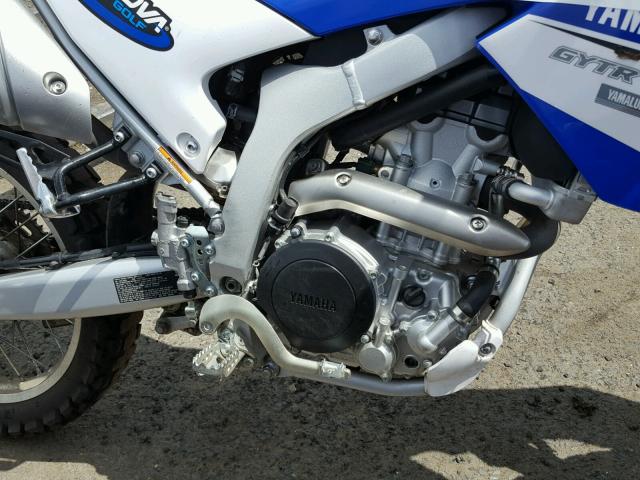 JYADG21E3HA009568 - 2017 YAMAHA WR250 R BLUE photo 7