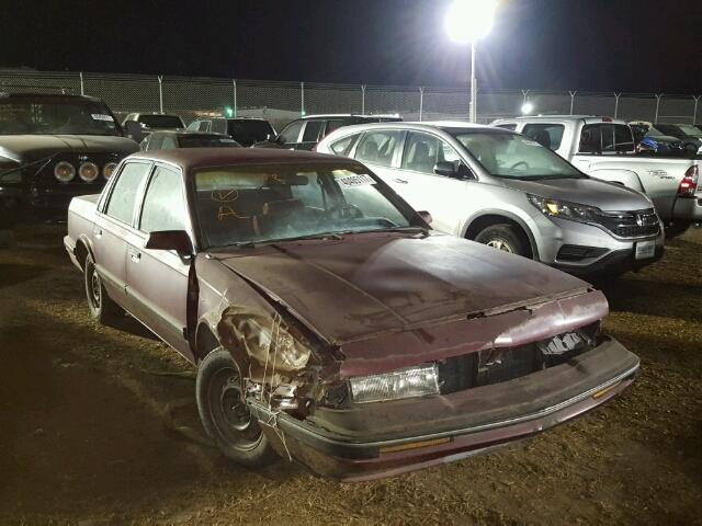 2G3AJ51R2K2430142 - 1989 OLDSMOBILE CUTLASS CI 勃艮第红 照片 1