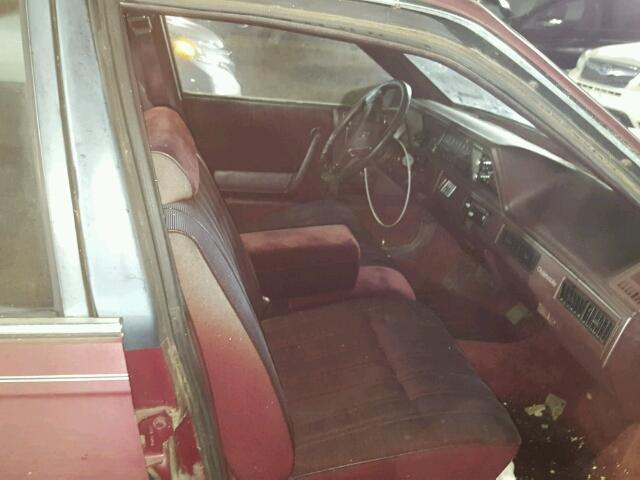 2G3AJ51R2K2430142 - 1989 OLDSMOBILE CUTLASS CI 勃艮第红 照片 5