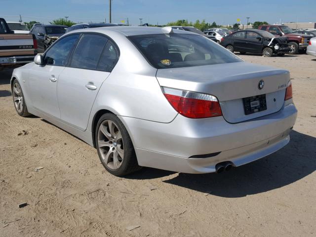 WBANB33574B114237 - 2004 BMW 545 I SILVER photo 3