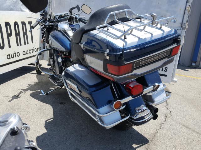 1HD1FCW3X1Y605599 - 2001 HARLEY-DAVIDSON FLHTCUI Екі түсті фото 3