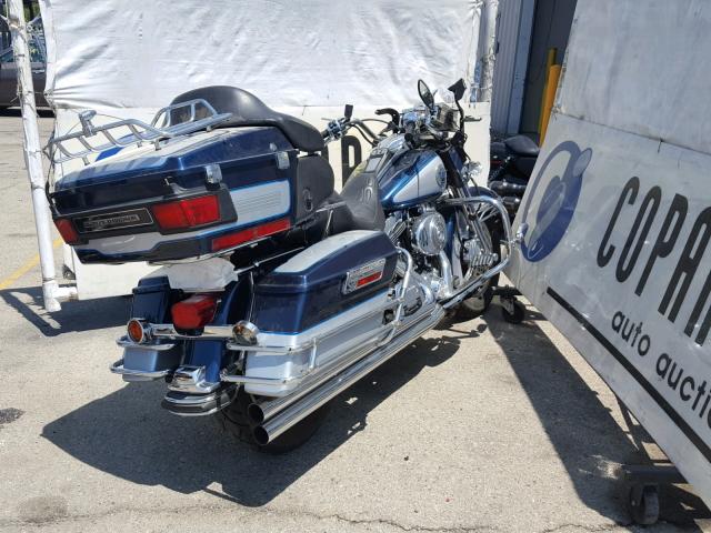 1HD1FCW3X1Y605599 - 2001 HARLEY-DAVIDSON FLHTCUI Екі түсті фото 4