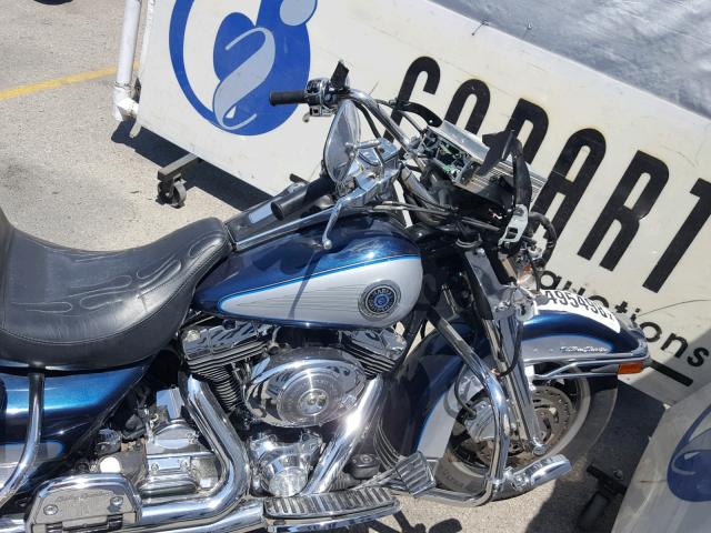 1HD1FCW3X1Y605599 - 2001 HARLEY-DAVIDSON FLHTCUI Екі түсті фото 5