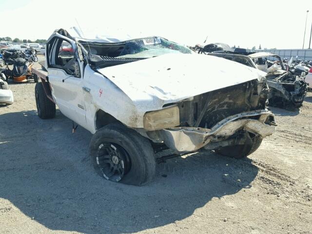 1FTWX31P26EB09090 - 2006 FORD F350 SRW S WHITE photo 1