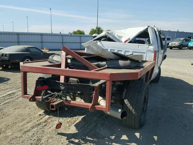 1FTWX31P26EB09090 - 2006 FORD F350 SRW S WHITE photo 4