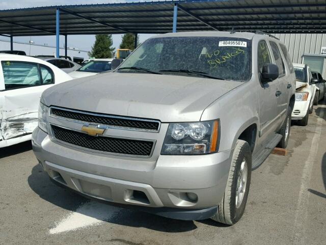 1GNFC13C19R222589 - 2009 CHEVROLET TAHOE C150 GRAY photo 2