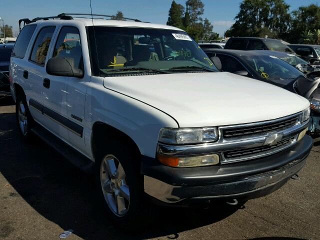 1GNEC13TX2R172471 - 2002 CHEVROLET TAHOE C150 WHITE photo 1