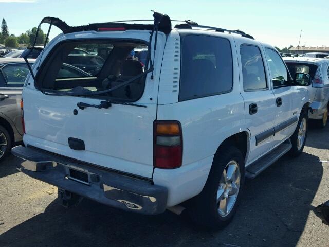 1GNEC13TX2R172471 - 2002 CHEVROLET TAHOE C150 WHITE photo 4