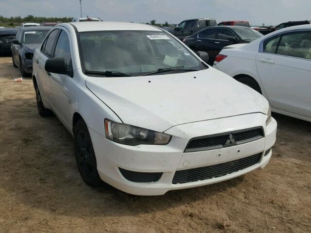 JA32U1FU4AU024372 - 2010 MITSUBISHI LANCER WHITE photo 1