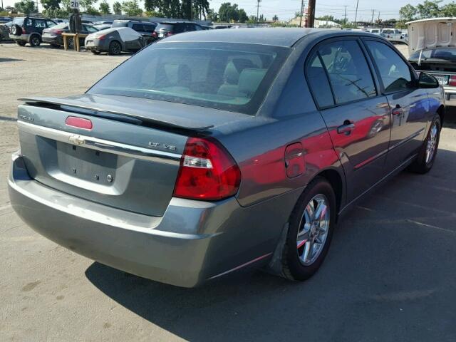 1G1ZU54835F292605 - 2005 CHEVROLET MALIBU LT CHARCOAL photo 4