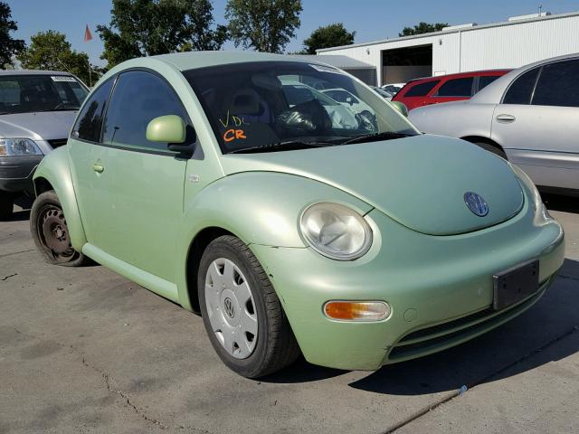 3VWBC21C5YM400386 - 2000 VOLKSWAGEN NEW BEETLE Yaşıl foto 1