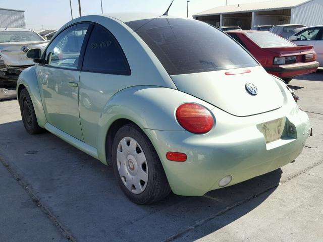 3VWBC21C5YM400386 - 2000 VOLKSWAGEN NEW BEETLE Yaşıl foto 3