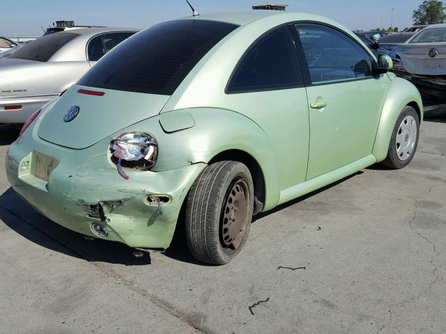 3VWBC21C5YM400386 - 2000 VOLKSWAGEN NEW BEETLE Yaşıl foto 4
