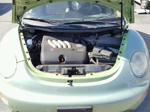3VWBC21C5YM400386 - 2000 VOLKSWAGEN NEW BEETLE Yaşıl foto 7