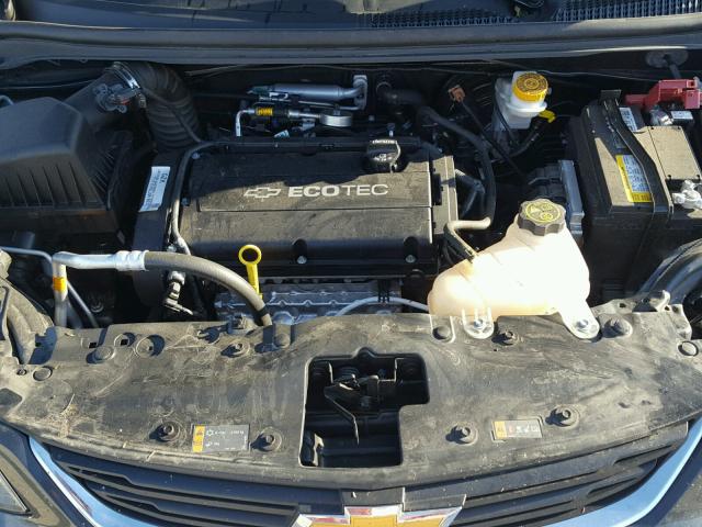 1G1JB5SH8H4175902 - 2017 CHEVROLET SONIC LS CHARCOAL photo 7