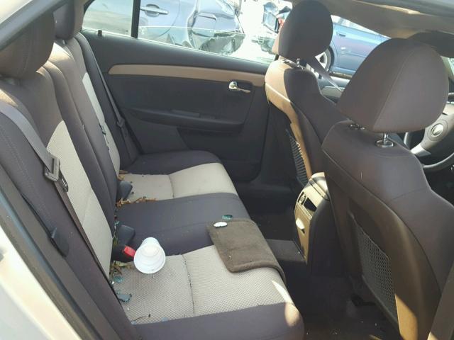 1G1ZB5EB1AF157598 - 2010 CHEVROLET MALIBU LS GOLD photo 6