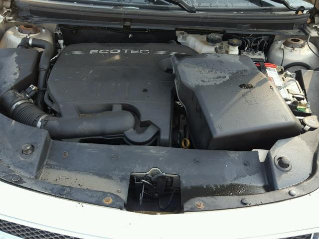 1G1ZB5EB1AF157598 - 2010 CHEVROLET MALIBU LS GOLD photo 7