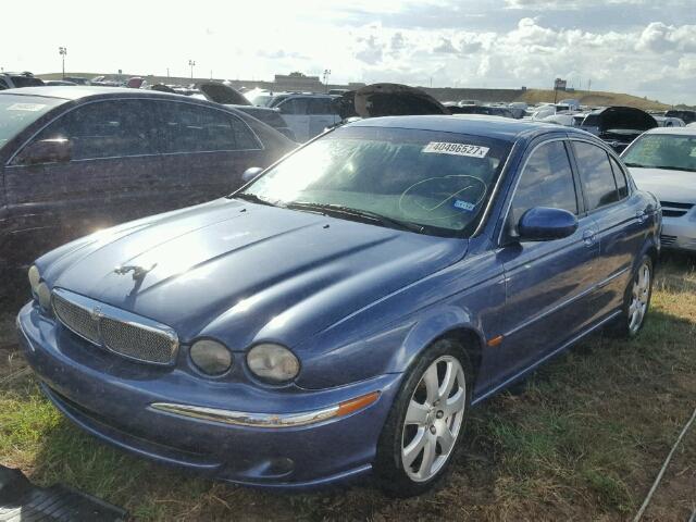 SAJWA51A26WE84078 - 2006 JAGUAR X-TYPE BLUE photo 2