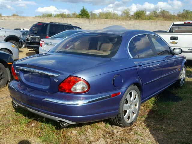 SAJWA51A26WE84078 - 2006 JAGUAR X-TYPE BLUE photo 4