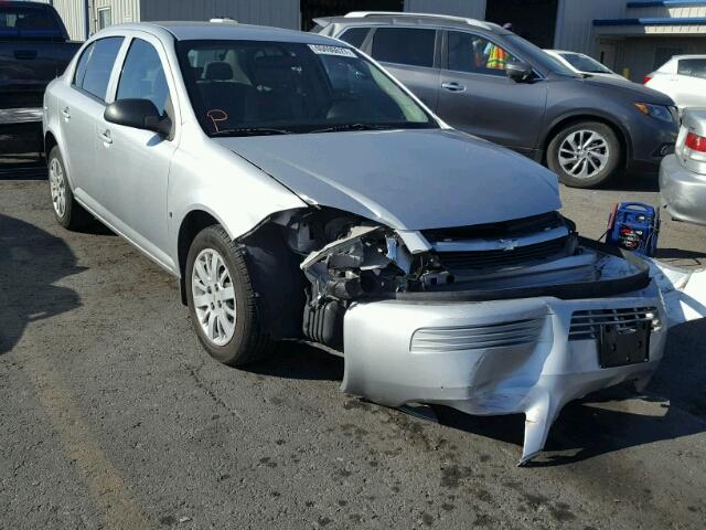 1G1AB5F54A7101204 - 2010 CHEVROLET COBALT LS SILVER photo 1