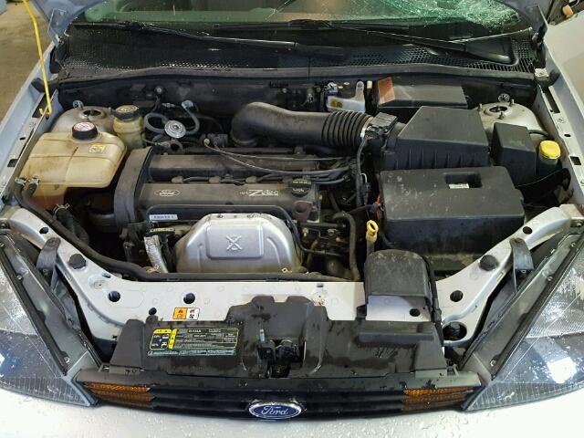 1FAFP38353W164230 - 2003 FORD FOCUS ZTS SILVER photo 7