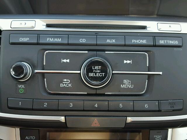 1HGCR2F30FA261293 - 2015 HONDA ACCORD LX WHITE photo 9