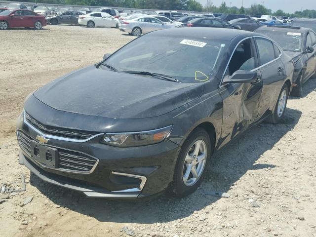 1G1ZB5ST4GF204421 - 2016 CHEVROLET MALIBU LS Қара фото 2