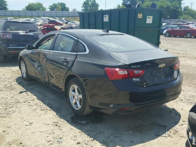 1G1ZB5ST4GF204421 - 2016 CHEVROLET MALIBU LS Қара фото 3