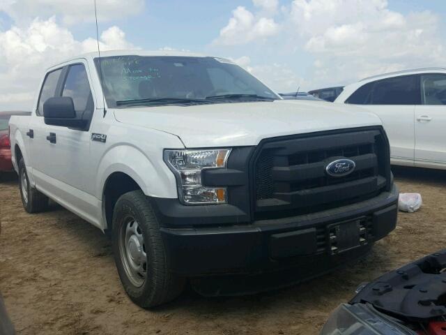 1FTEW1CF4FFA42252 - 2015 FORD F150 SUPER WHITE photo 1