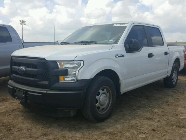 1FTEW1CF4FFA42252 - 2015 FORD F150 SUPER WHITE photo 2